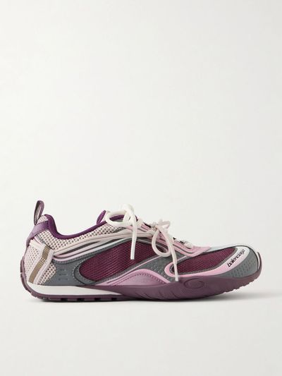 BALENCIAGA Radar Gradient rubber-trimmed mesh sneakers