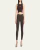 Balenciaga Side Stripe Crop Leggings - 2