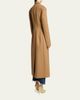 Balenciaga Single-Breasted Wool Long Tailored Coat - 3