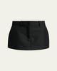 Balenciaga Starch Regenerative Wool Mini Hybrid Skort - 1