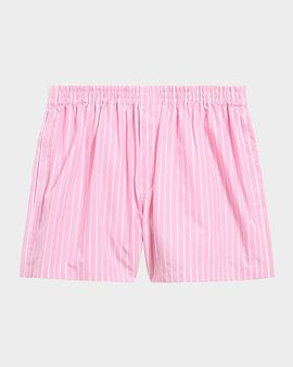 Balenciaga Striped Cotton Boxer Shorts