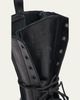 Balenciaga Truck Leather Lace-Up Combat Boots - 4