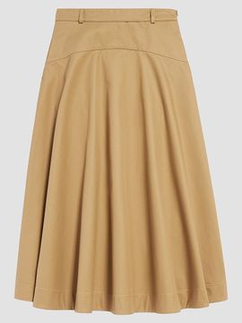 Balenciaga Women's A-Line Cotton Skirt