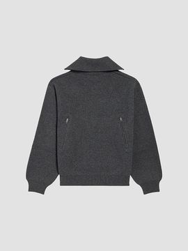 Balenciaga Women's Back-to-Front High Neck Sweater