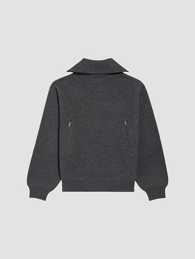 Balenciaga Women's Back-to-Front High Neck Sweater