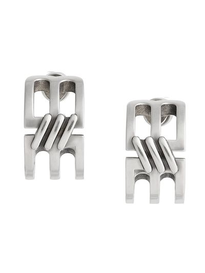 Balenciaga Women's BB Icon Hoop Earrings