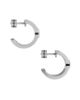 Balenciaga Women's BB Icon Hoop Earrings - 3