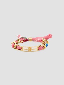Balenciaga Women's BB Icon Ribbon Bracelet