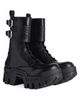 Balenciaga Women's Bulldozer Combat Lace-Up Boots - 2