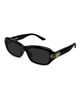 Balenciaga Women's Casino 55MM Rectangular Sunglasses - 4