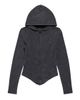 Balenciaga Women's Corseted Zip-Up Hoodie - 6