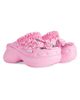 Balenciaga Women's Crocsa Jibbitza Mules - 2