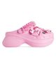 Balenciaga Women's Crocsa Jibbitza Mules - 9