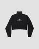 Balenciaga Women's Cropped High Neck Sweater - 2