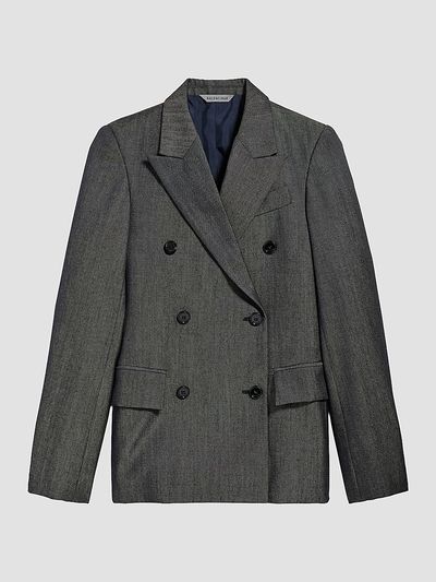 Balenciaga Women's Double-Breasted Tailored Jacket