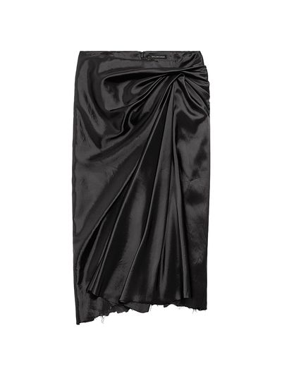 Balenciaga Women's Draped Skirt