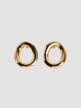 Balenciaga Women's Eisa Ellipse Earrings