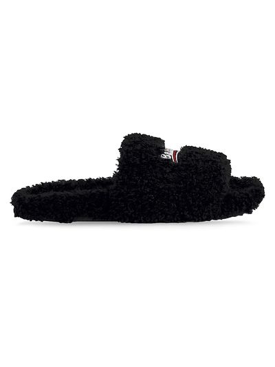 Balenciaga Women's Fluffy Slide Sandals