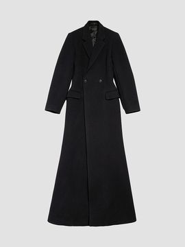 Balenciaga Women's Godet Maxi Coat