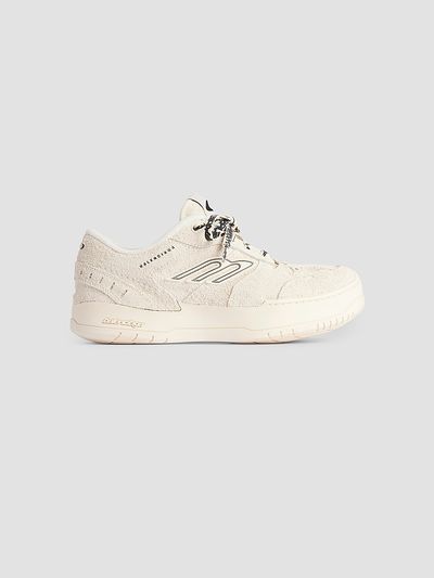 Balenciaga Women's Hamptons Suede Platform Sneakers