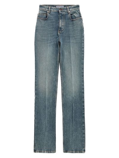 Balenciaga Women's High Waist Slim Jeans