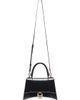 Balenciaga Women's Hourglass Small Box Leather Top Handle Bag - 5