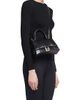 Balenciaga Women's Hourglass Small Box Leather Top Handle Bag - 6