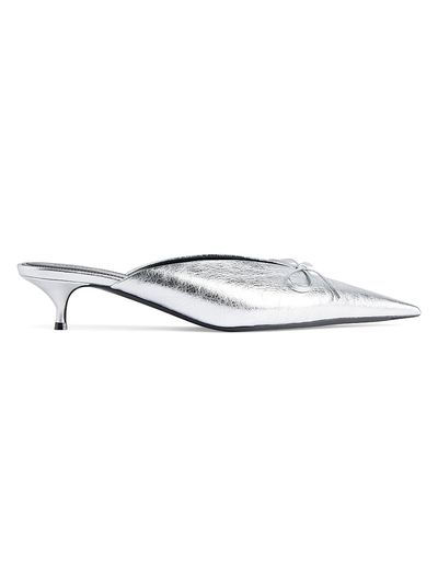 Balenciaga Women's Knife Bow Mules