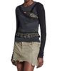 Balenciaga Women's Layered Asymmetric Top - 2