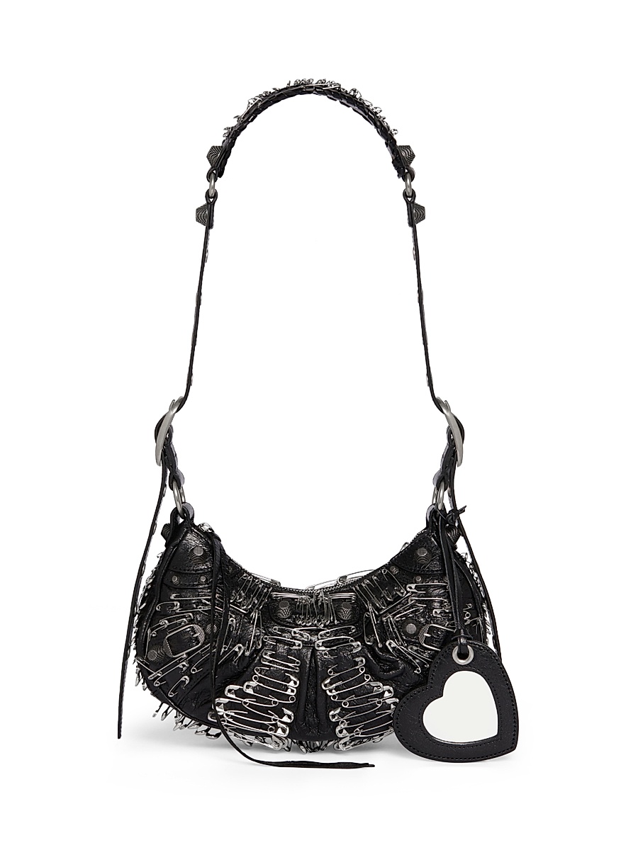 Balenciaga - Women's Le Cagole XS Shoulder Bag With Safety Pins
