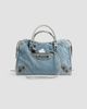 Balenciaga Women's Le City Denim Medium Top Handle Bag - 1
