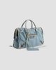 Balenciaga Women's Le City Denim Medium Top Handle Bag - 2