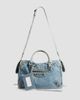 Balenciaga Women's Le City Denim Medium Top Handle Bag - 5