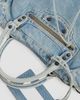 Balenciaga Women's Le City Denim Medium Top Handle Bag - 6