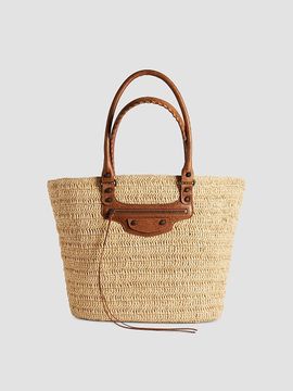 Balenciaga Women's Le City Medium Basket Tote Bag