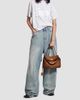 Balenciaga Women's Luxury Script Medium Fit T-Shirt - 2