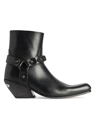 Balenciaga Women's Memphis Booties with Harness