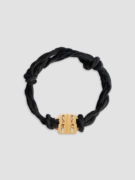 Balenciaga Women's Nano Ribbon BB Bracelet
