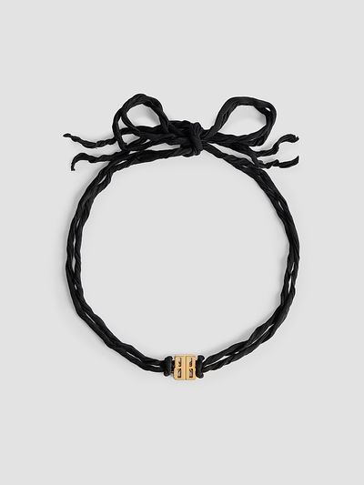 Balenciaga Women's Nano Ribbon BB Choker