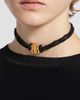 Balenciaga Women's Nano Ribbon BB Choker - 2