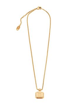 Balenciaga Women's Nano Square Long Necklace