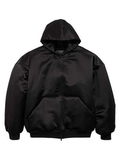 Balenciaga Women's Padded Zip-Up Hoodie