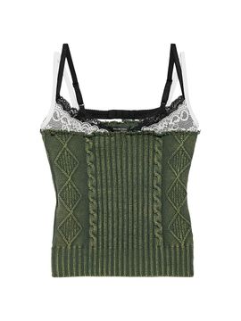Balenciaga Women's Patched Tank Top