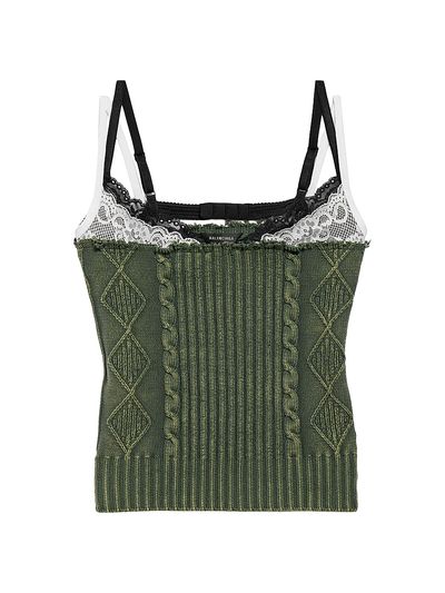 Balenciaga Women's Patched Tank Top