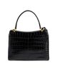 Balenciaga Women's Rodeo Mini Top Handle Bag Crocodile Embossed - 4