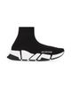 Balenciaga Women's Speed 2.0 Recycled Knit Sneakers With Bicolor Sole - 7