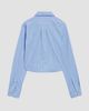 Balenciaga Women's Striped Cropped Shirt - 2