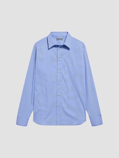 Balenciaga Women's Striped Poplin Shirt