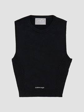 Balenciaga Women's Techwear Cropped Tank Top