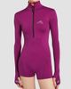 Balenciaga Women's Techwear Short Long Sleeve Bodysuit - 3